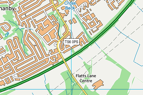 TS6 0PS map - OS VectorMap District (Ordnance Survey) TS6 0PS map - OS VectorMap District (Ordnance Survey)