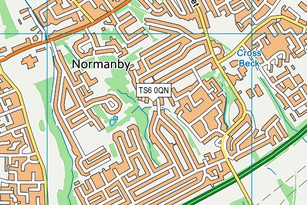 TS6 0QN map - OS VectorMap District (Ordnance Survey) TS6 0QN map - OS VectorMap District (Ordnance Survey)