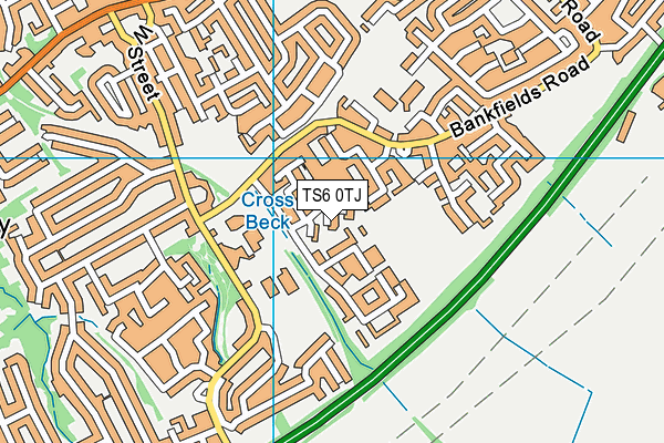 TS6 0TJ map - OS VectorMap District (Ordnance Survey) TS6 0TJ map - OS VectorMap District (Ordnance Survey)