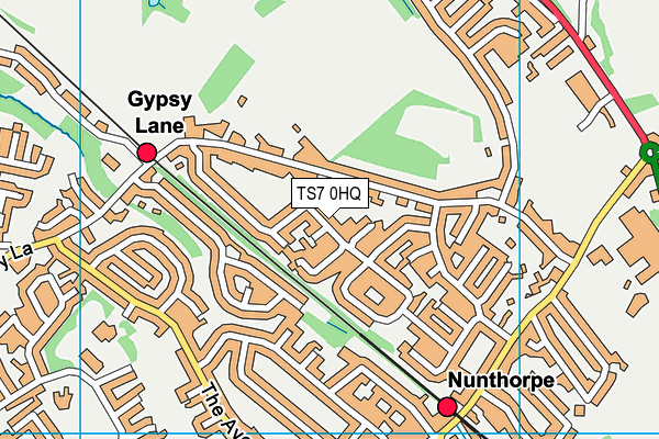 TS7 0HQ map - OS VectorMap District (Ordnance Survey) TS7 0HQ map - OS VectorMap District (Ordnance Survey)