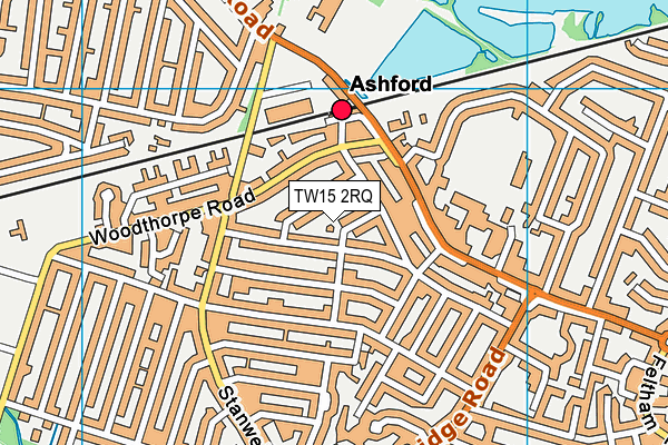 TW15 2RQ map - OS VectorMap District (Ordnance Survey) TW15 2RQ map - OS VectorMap District (Ordnance Survey)