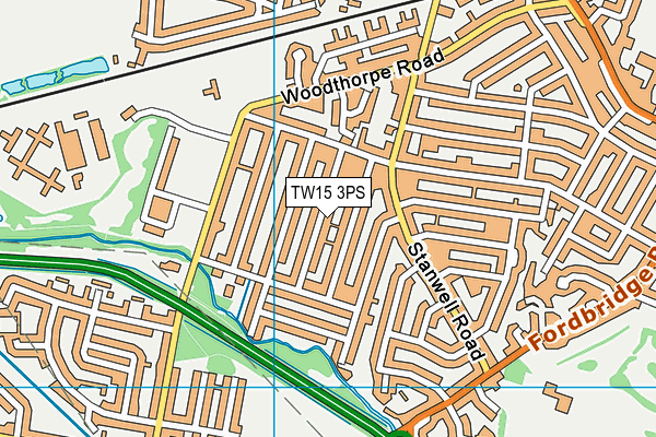 TW15 3PS map - OS VectorMap District (Ordnance Survey) TW15 3PS map - OS VectorMap District (Ordnance Survey)
