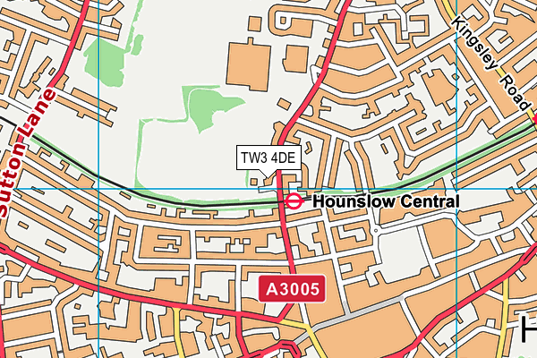 TW3 4DE map - OS VectorMap District (Ordnance Survey) TW3 4DE map - OS VectorMap District (Ordnance Survey)