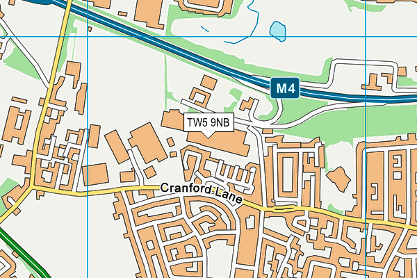 TW5 9NB map - OS VectorMap District (Ordnance Survey) TW5 9NB map - OS VectorMap District (Ordnance Survey)