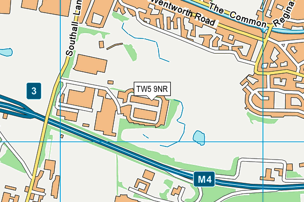 TW5 9NR map - OS VectorMap District (Ordnance Survey) TW5 9NR map - OS VectorMap District (Ordnance Survey)