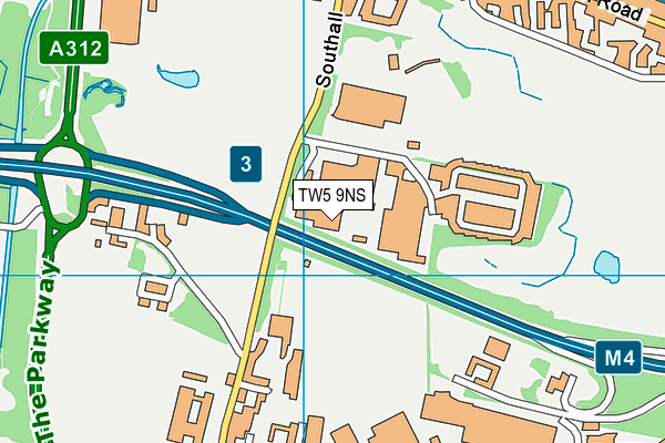 TW5 9NS map - OS VectorMap District (Ordnance Survey) TW5 9NS map - OS VectorMap District (Ordnance Survey)
