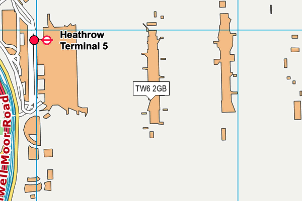 TW6 2GB map - OS VectorMap District (Ordnance Survey) TW6 2GB map - OS VectorMap District (Ordnance Survey)