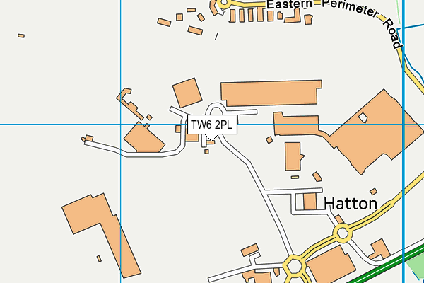 TW6 2PL map - OS VectorMap District (Ordnance Survey) TW6 2PL map - OS VectorMap District (Ordnance Survey)