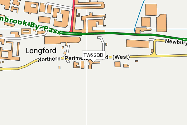 TW6 2QD map - OS VectorMap District (Ordnance Survey) TW6 2QD map - OS VectorMap District (Ordnance Survey)