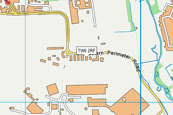 TW6 2RF map - OS VectorMap District (Ordnance Survey) TW6 2RF map - OS VectorMap District (Ordnance Survey)