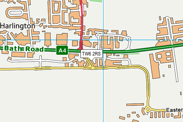 TW6 2RS map - OS VectorMap District (Ordnance Survey)