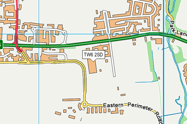 TW6 2SD map - OS VectorMap District (Ordnance Survey) TW6 2SD map - OS VectorMap District (Ordnance Survey)