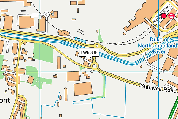 TW6 3JF map - OS VectorMap District (Ordnance Survey) TW6 3JF map - OS VectorMap District (Ordnance Survey)