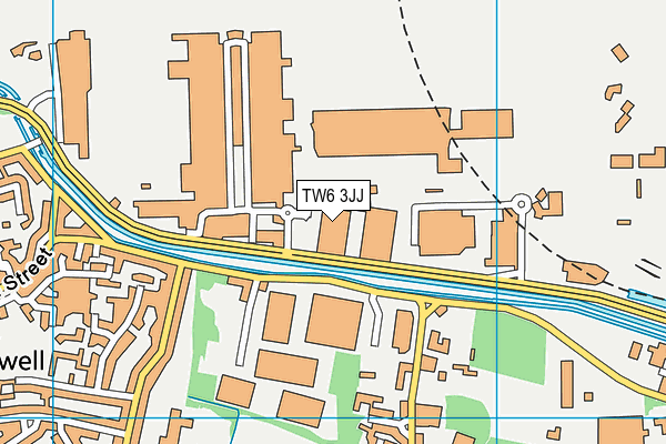 TW6 3JJ map - OS VectorMap District (Ordnance Survey) TW6 3JJ map - OS VectorMap District (Ordnance Survey)