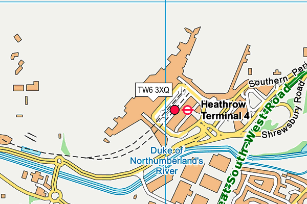 TW6 3XQ map - OS VectorMap District (Ordnance Survey) TW6 3XQ map - OS VectorMap District (Ordnance Survey)