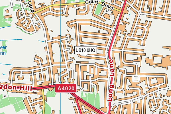 UB10 0HQ map - OS VectorMap District (Ordnance Survey) UB10 0HQ map - OS VectorMap District (Ordnance Survey)