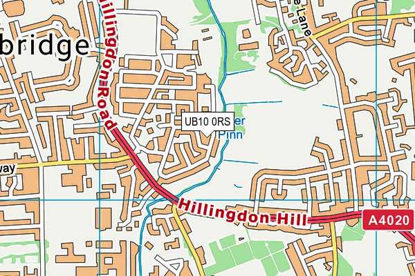 UB10 0RS map - OS VectorMap District (Ordnance Survey) UB10 0RS map - OS VectorMap District (Ordnance Survey)