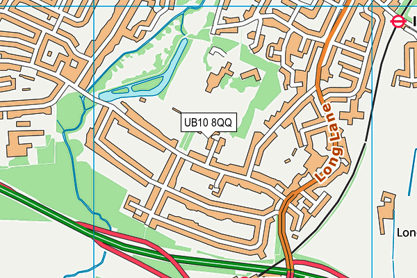 UB10 8QQ map - OS VectorMap District (Ordnance Survey) UB10 8QQ map - OS VectorMap District (Ordnance Survey)