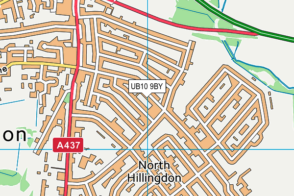 UB10 9BY map - OS VectorMap District (Ordnance Survey) UB10 9BY map - OS VectorMap District (Ordnance Survey)