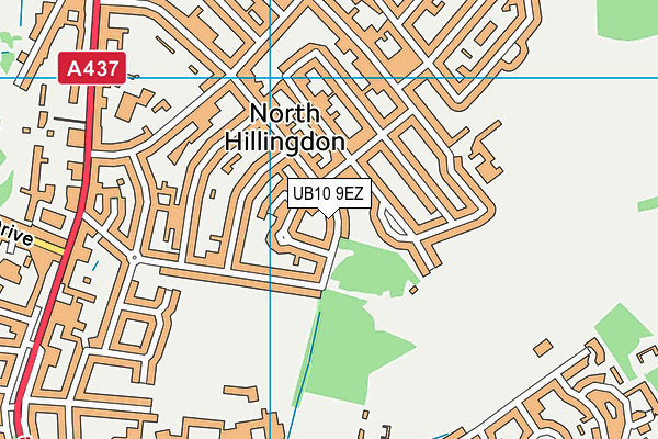 UB10 9EZ map - OS VectorMap District (Ordnance Survey) UB10 9EZ map - OS VectorMap District (Ordnance Survey)