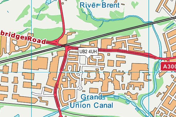 UB2 4UH map - OS VectorMap District (Ordnance Survey) UB2 4UH map - OS VectorMap District (Ordnance Survey)