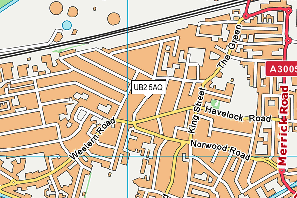 UB2 5AQ map - OS VectorMap District (Ordnance Survey) UB2 5AQ map - OS VectorMap District (Ordnance Survey)