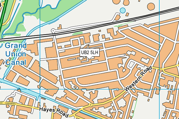 UB2 5LH map - OS VectorMap District (Ordnance Survey) UB2 5LH map - OS VectorMap District (Ordnance Survey)