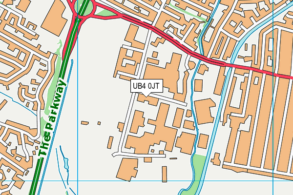 UB4 0JT map - OS VectorMap District (Ordnance Survey) UB4 0JT map - OS VectorMap District (Ordnance Survey)