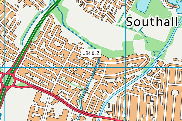 UB4 0LZ map - OS VectorMap District (Ordnance Survey) UB4 0LZ map - OS VectorMap District (Ordnance Survey)