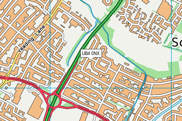 UB4 0NX map - OS VectorMap District (Ordnance Survey) UB4 0NX map - OS VectorMap District (Ordnance Survey)
