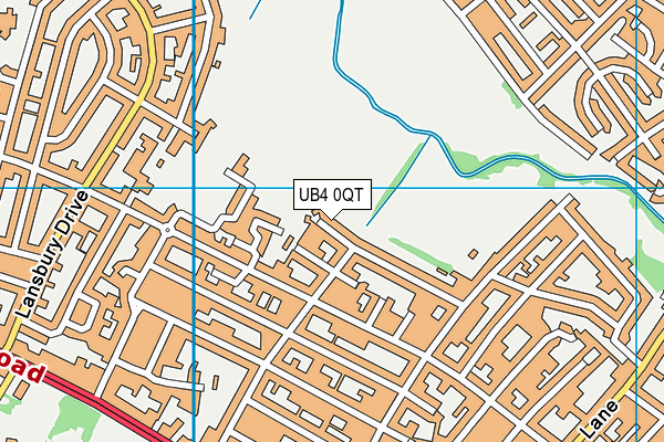 UB4 0QT map - OS VectorMap District (Ordnance Survey) UB4 0QT map - OS VectorMap District (Ordnance Survey)