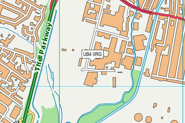 UB4 0RG map - OS VectorMap District (Ordnance Survey) UB4 0RG map - OS VectorMap District (Ordnance Survey)