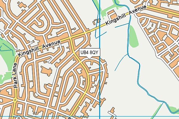 UB4 8QY map - OS VectorMap District (Ordnance Survey) UB4 8QY map - OS VectorMap District (Ordnance Survey)