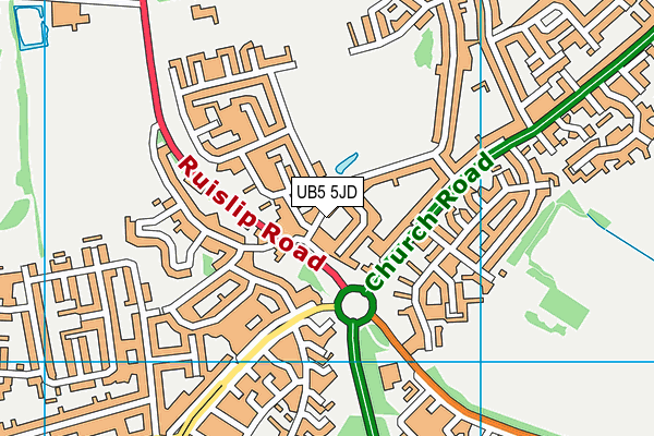 UB5 5JD map - OS VectorMap District (Ordnance Survey) UB5 5JD map - OS VectorMap District (Ordnance Survey)