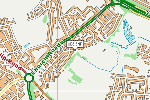 UB5 5NP map - OS VectorMap District (Ordnance Survey) UB5 5NP map - OS VectorMap District (Ordnance Survey)