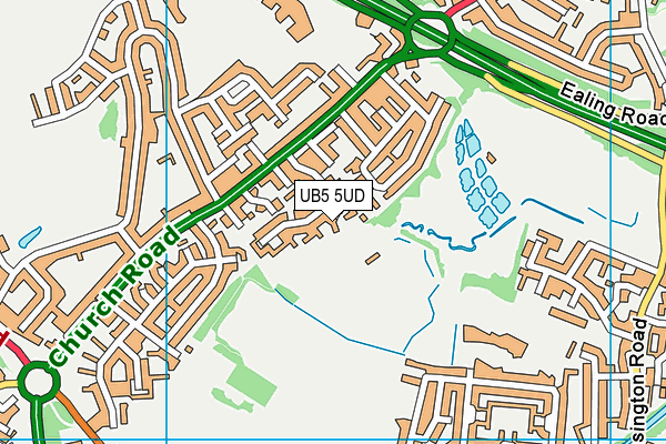 UB5 5UD map - OS VectorMap District (Ordnance Survey) UB5 5UD map - OS VectorMap District (Ordnance Survey)
