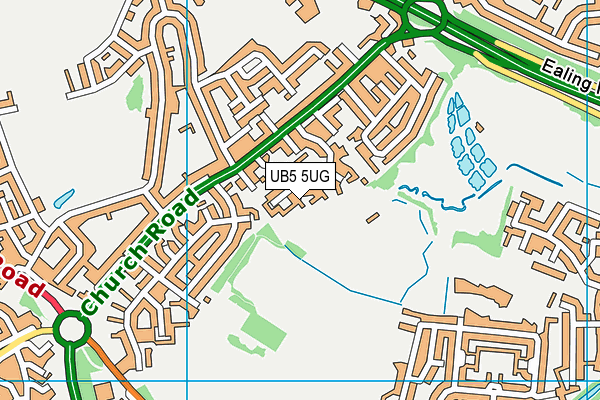 UB5 5UG map - OS VectorMap District (Ordnance Survey) UB5 5UG map - OS VectorMap District (Ordnance Survey)