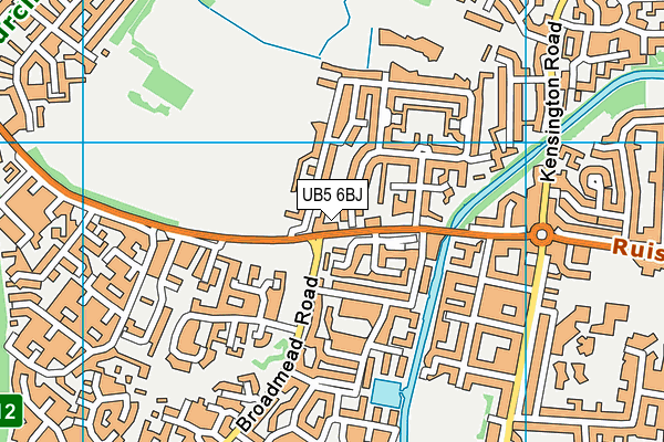 UB5 6BJ map - OS VectorMap District (Ordnance Survey) UB5 6BJ map - OS VectorMap District (Ordnance Survey)