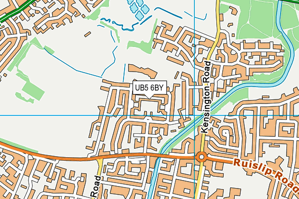 UB5 6BY map - OS VectorMap District (Ordnance Survey) UB5 6BY map - OS VectorMap District (Ordnance Survey)