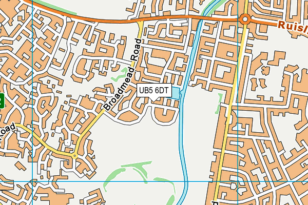 UB5 6DT map - OS VectorMap District (Ordnance Survey) UB5 6DT map - OS VectorMap District (Ordnance Survey)