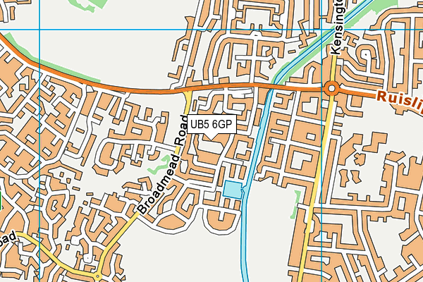 UB5 6GP map - OS VectorMap District (Ordnance Survey) UB5 6GP map - OS VectorMap District (Ordnance Survey)