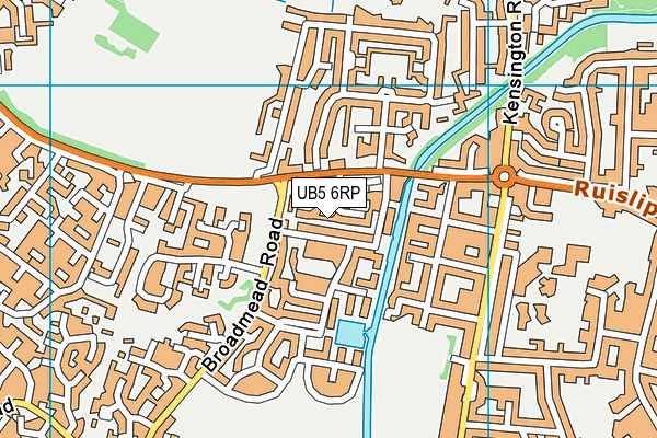 UB5 6RP map - OS VectorMap District (Ordnance Survey) UB5 6RP map - OS VectorMap District (Ordnance Survey)