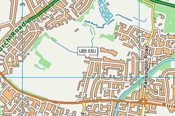 UB5 6SU map - OS VectorMap District (Ordnance Survey) UB5 6SU map - OS VectorMap District (Ordnance Survey)