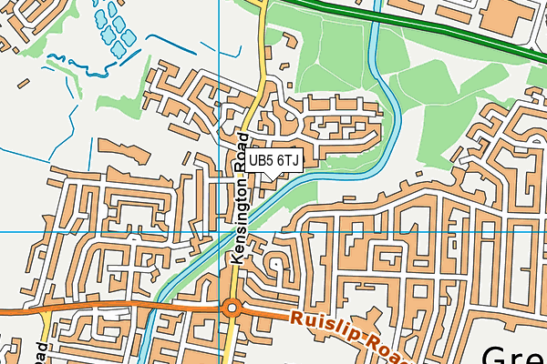 UB5 6TJ map - OS VectorMap District (Ordnance Survey) UB5 6TJ map - OS VectorMap District (Ordnance Survey)