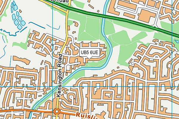 UB5 6UE map - OS VectorMap District (Ordnance Survey) UB5 6UE map - OS VectorMap District (Ordnance Survey)