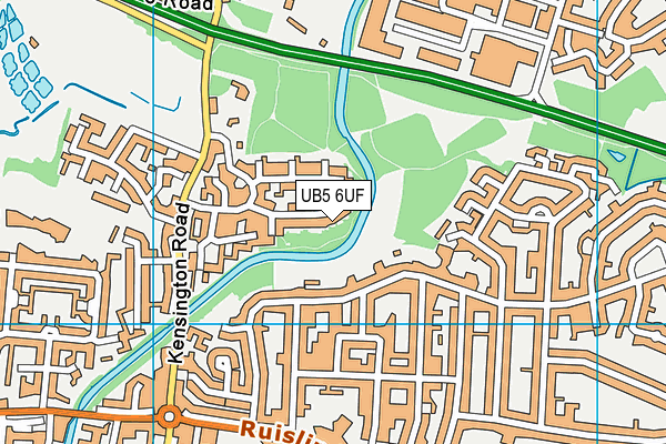 UB5 6UF map - OS VectorMap District (Ordnance Survey) UB5 6UF map - OS VectorMap District (Ordnance Survey)