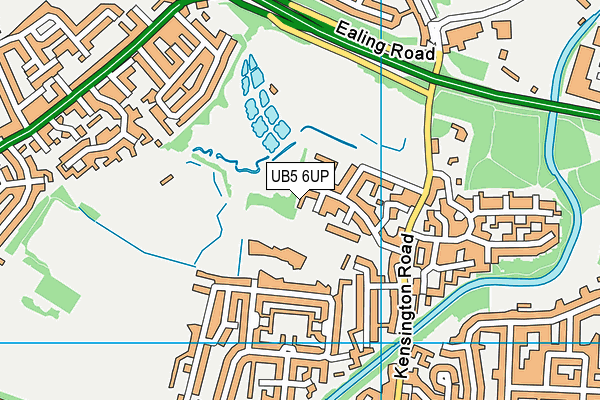 UB5 6UP map - OS VectorMap District (Ordnance Survey) UB5 6UP map - OS VectorMap District (Ordnance Survey)