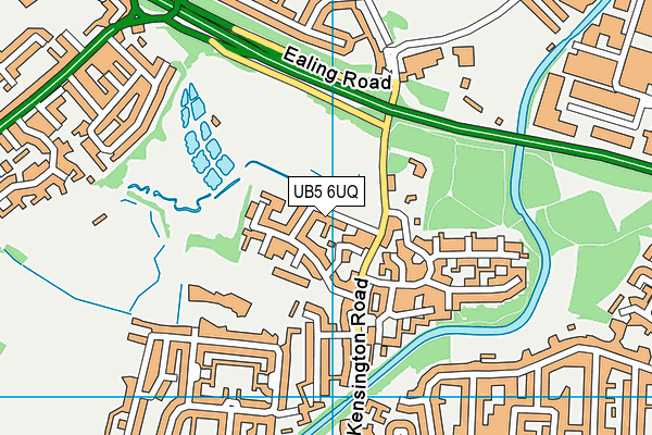 UB5 6UQ map - OS VectorMap District (Ordnance Survey) UB5 6UQ map - OS VectorMap District (Ordnance Survey)