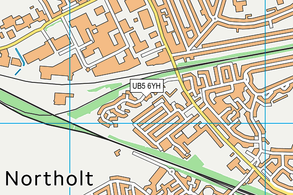 UB5 6YH map - OS VectorMap District (Ordnance Survey) UB5 6YH map - OS VectorMap District (Ordnance Survey)