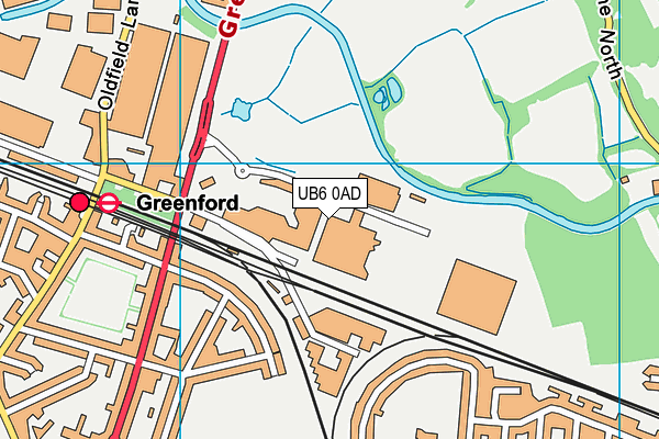 UB6 0AD map - OS VectorMap District (Ordnance Survey) UB6 0AD map - OS VectorMap District (Ordnance Survey)